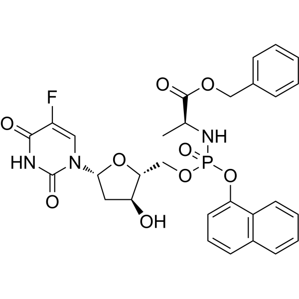 Fosifloxuridine nafalbenamide Chemical Structure