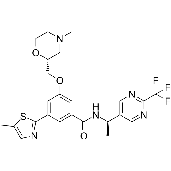 Filapixant Chemical Structure
