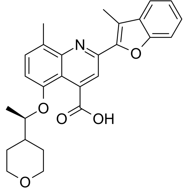Posenacaftor Chemical Structure