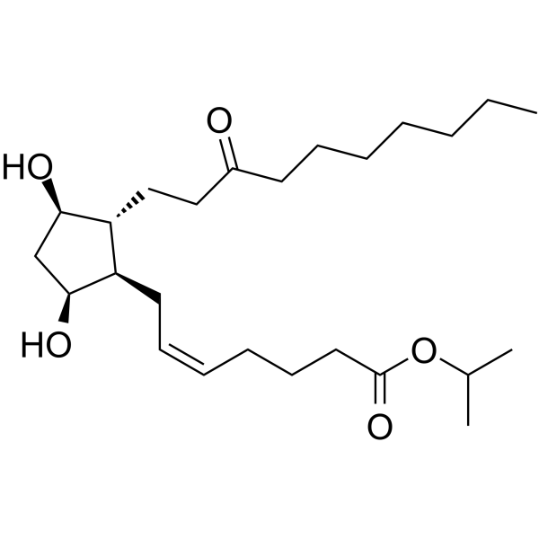 Isopropyl unoprostone Chemical Structure