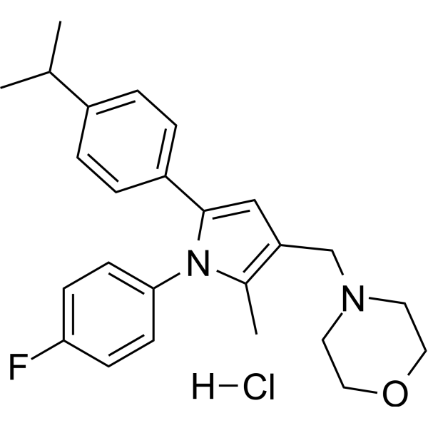 BM635 hydrochloride Chemical Structure