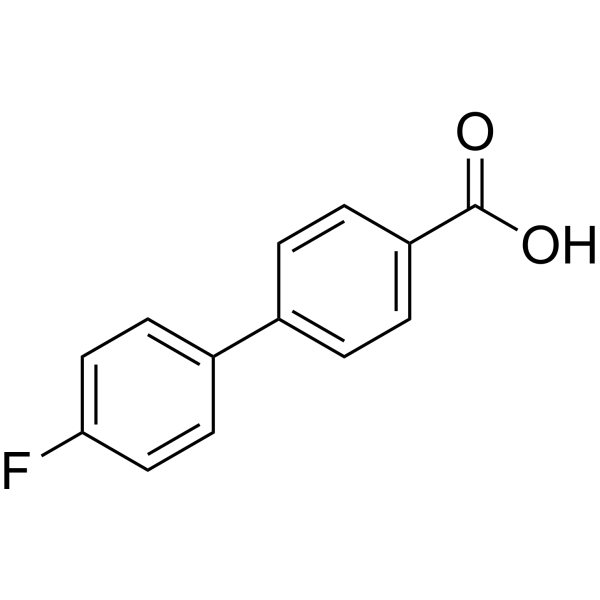 4-(4-Fluorophenyl)benzoic acid Chemical Structure