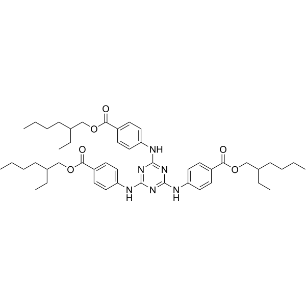 Ethylhexyl triazone Chemical Structure