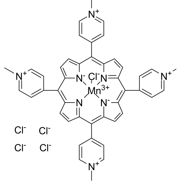 Mn(III)TMPyP pentachloride Chemical Structure