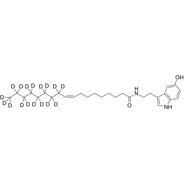 Oleoyl Serotonin-d17