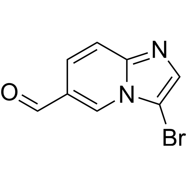 3-Bromoimidazo[1,2-a]pyridine-6-carbaldehyde Chemical Structure