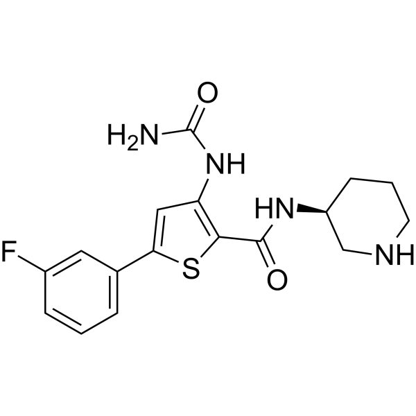 AZD-7762 Chemical Structure