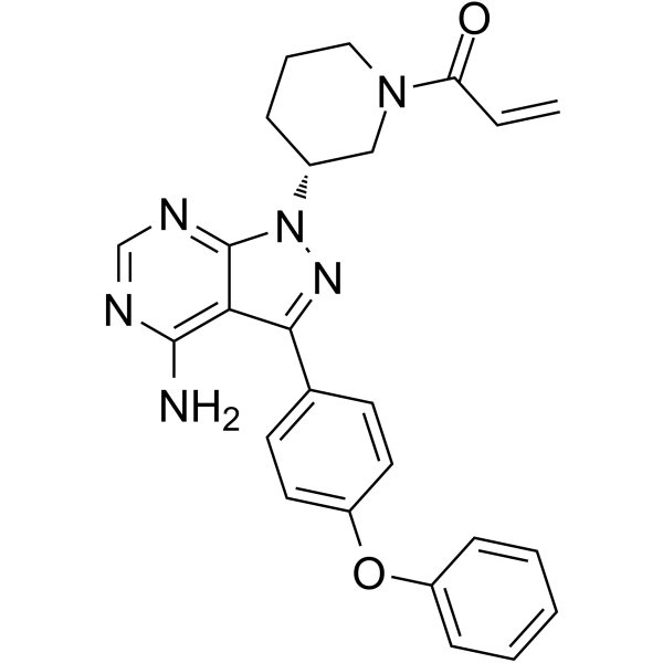 Ibrutinib Chemical Structure