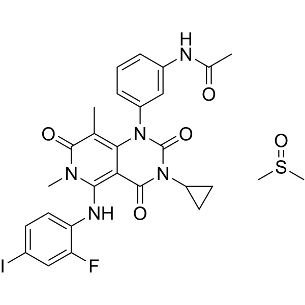 Trametinib (DMSO solvate)