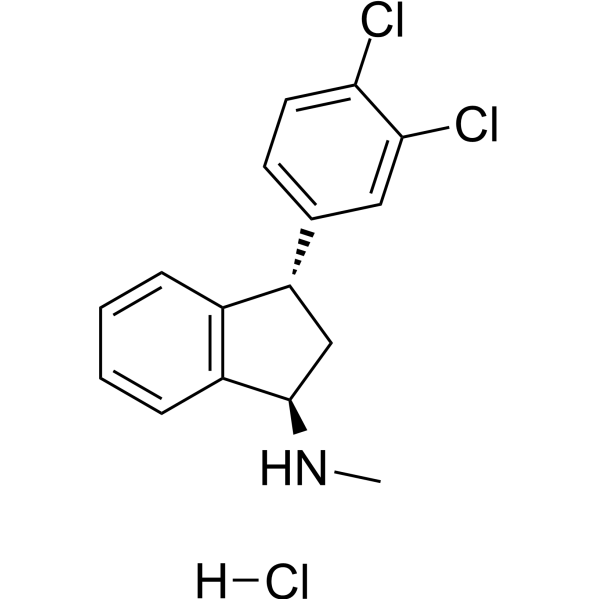 Indatraline hydrochloride Chemical Structure