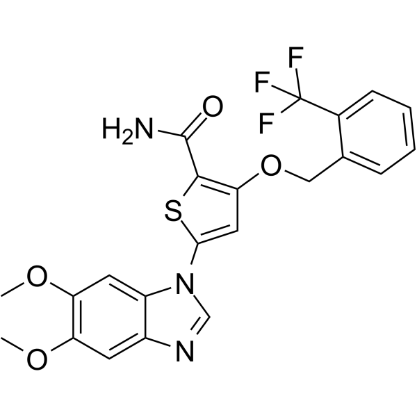 GW843682X Chemical Structure