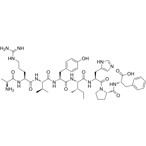 Angiotensin A Chemical Structure