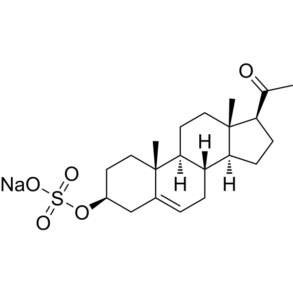 Pregnenolone monosulfate sodium Chemical Structure