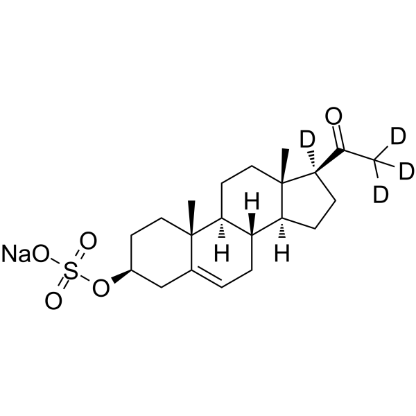 Pregnenolone monosulfate-d4 sodium