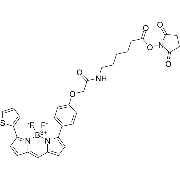 BODIPY TR-X Chemical Structure