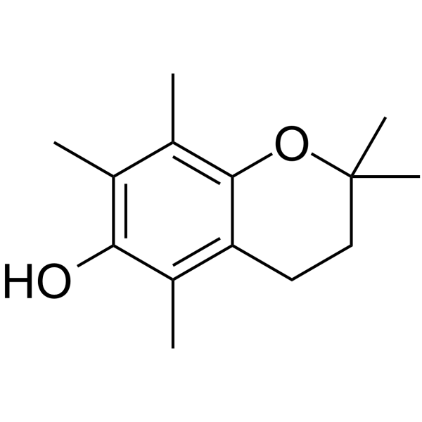 2,2,5,7,8-Pentamethyl-6-Chromanol Chemical Structure