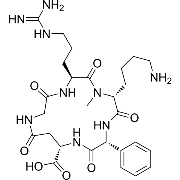 c(phg-isoDGR-(NMe)k) Chemical Structure