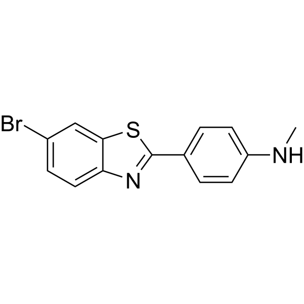 4-(6-Bromo-<em>2</em>-benzothiazolyl)-<em>N</em>-methylbenzenamine