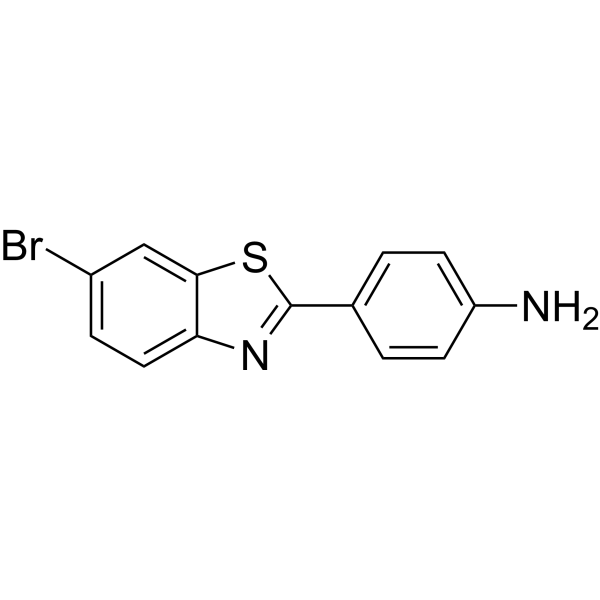4-(6-Bromo-2-benzothiazolyl)benzenamine Chemical Structure