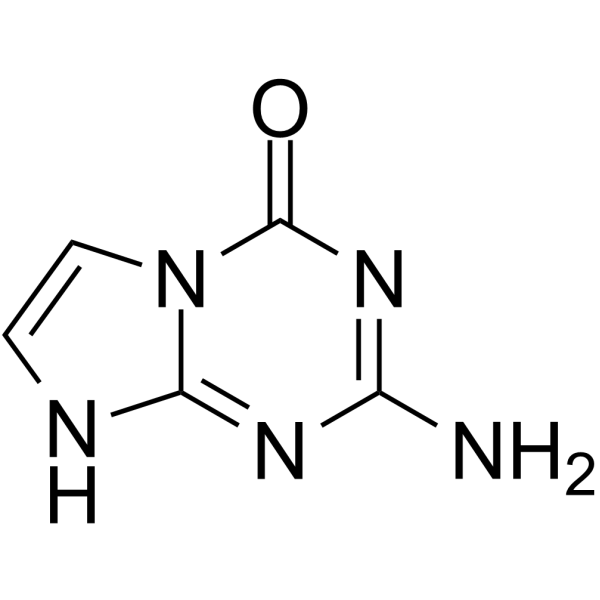 5-Aza-7-deazaguanine Chemical Structure