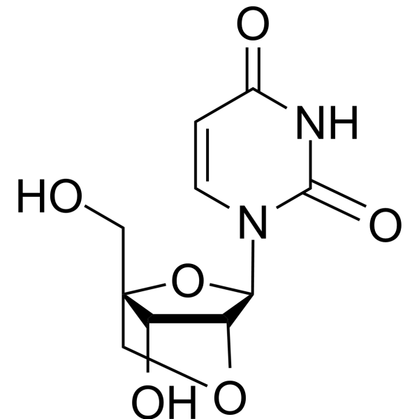 2’-O,4’-C-Methyleneuridine Chemical Structure