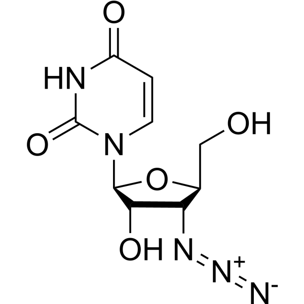 3'-<em>Azido</em>-3'-deoxy-beta-L-uridine