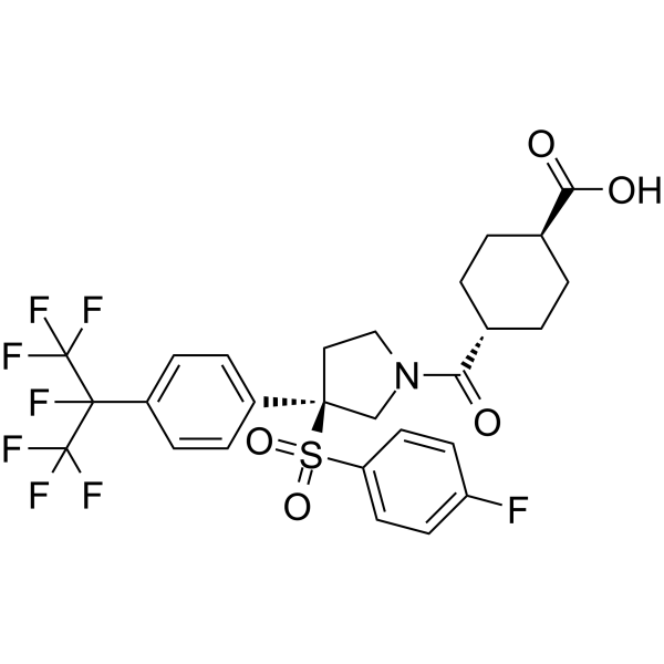 RORγt Inverse agonist 2 Chemical Structure