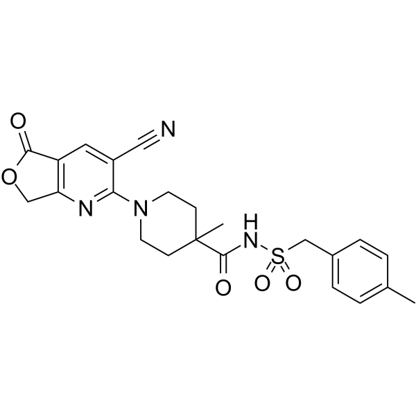 Oral antiplatelet agent 1 Chemical Structure