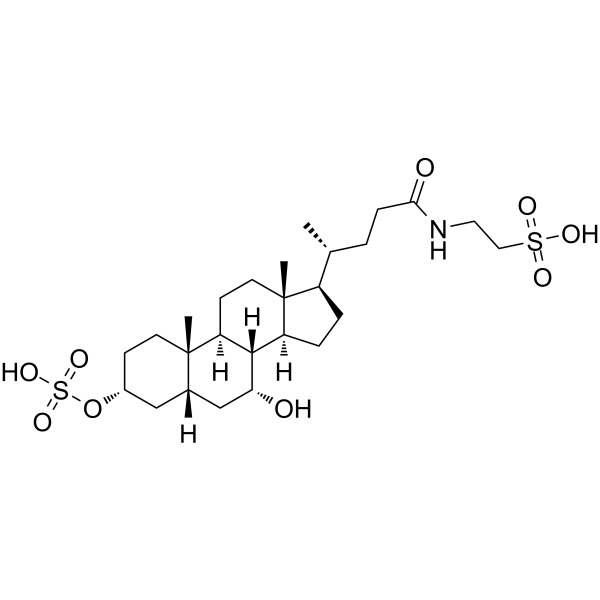 Taurochenodeoxycholate-3-sulfate Chemical Structure