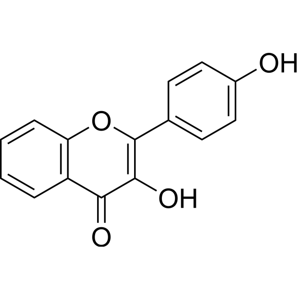 3,4'-Dihydroxyflavone Chemical Structure