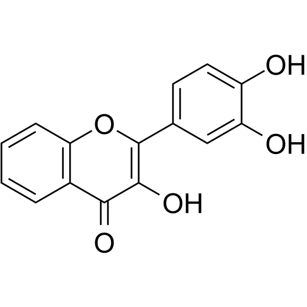 3',4'-Dihydroxyflavonol Chemical Structure