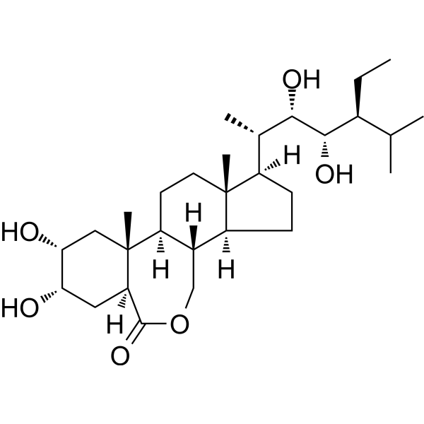 (22S,23S)-Homobrassinolide Chemical Structure