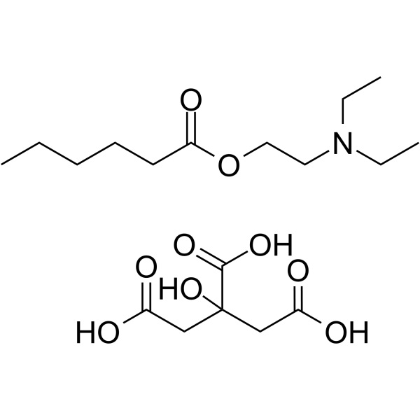 Diethyl aminoethyl <em>hexanoate</em> citrate