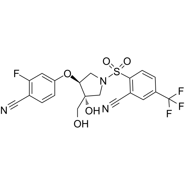 GSK3395879 Chemical Structure