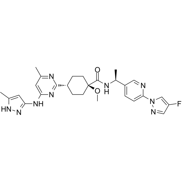 trans-Pralsetinib Chemical Structure