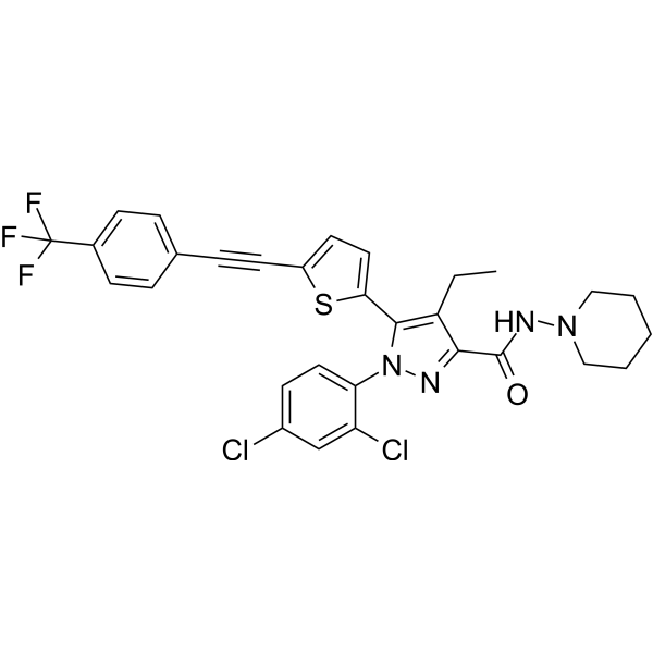 CB1 antagonist 4 Chemical Structure