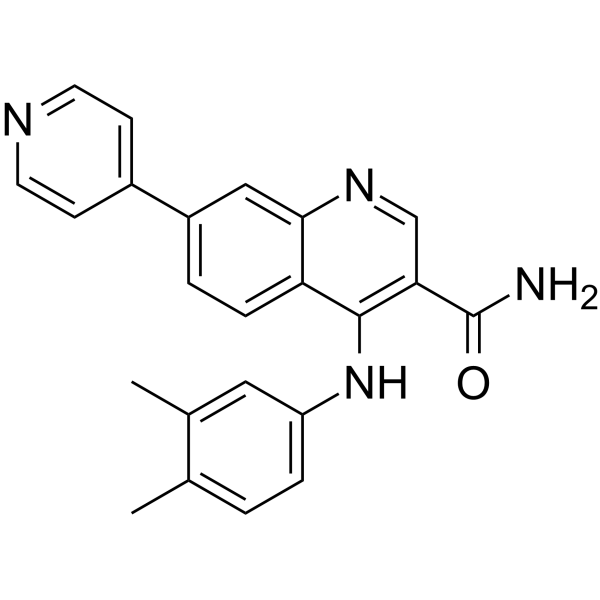 cFMS Receptor Inhibitor II Chemical Structure
