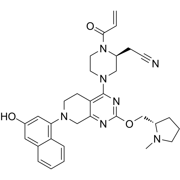 KRas G12C inhibitor 2 Chemical Structure