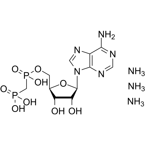 MethADP triammonium Chemical Structure