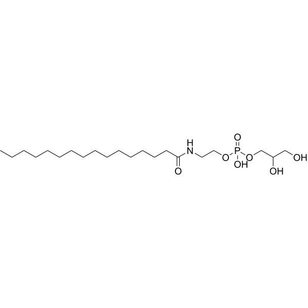 Glycerophospho-N-palmitoyl ethanolamine Chemical Structure