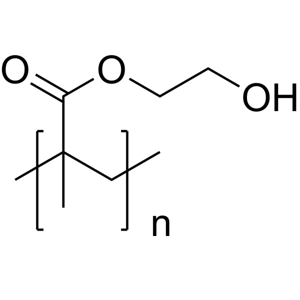 Poly(2-hydroxyethyl methacrylate) (MW 20000) Chemical Structure