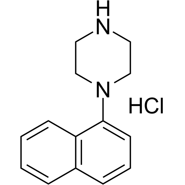 1-(1-Naphthyl)piperazine hydrochloride Chemical Structure
