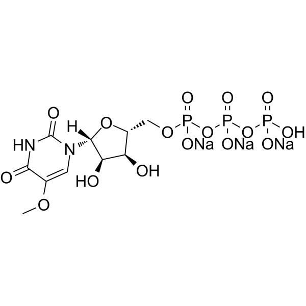 5-Methoxyuridine 5'-triphosphate trisodium Chemical Structure