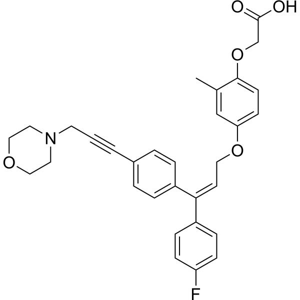 Mavodelpar free acid Chemical Structure