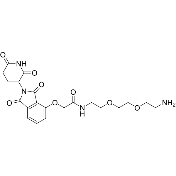 Thalidomide-O-amido-PEG2-<em>C</em>2-NH2