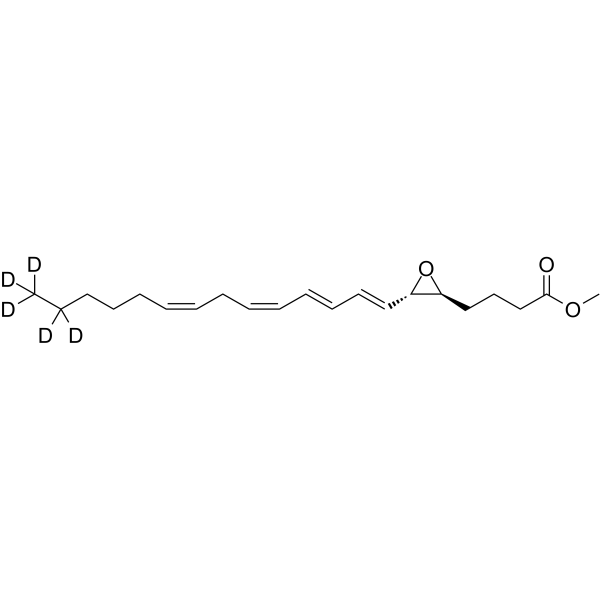 Leukotriene A4-d5 methyl ester Chemical Structure