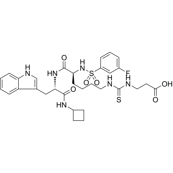 SIRT5 inhibitor 1 Chemical Structure