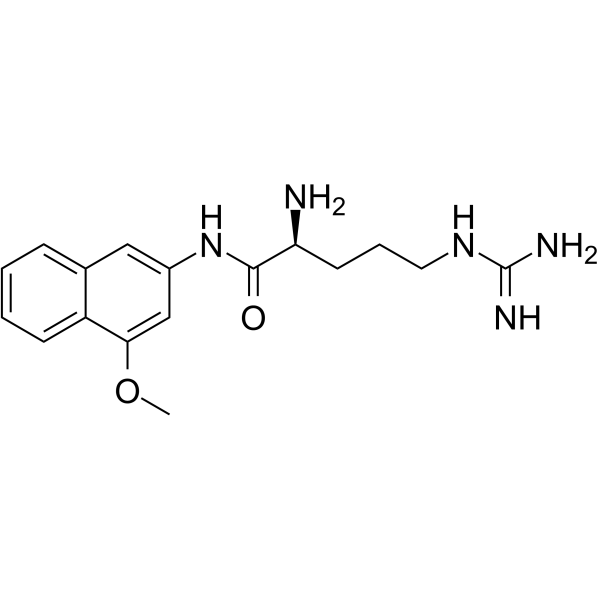 H-Arg-4MβNA Chemical Structure