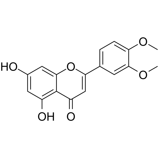 4'-Methylchrysoeriol Chemical Structure