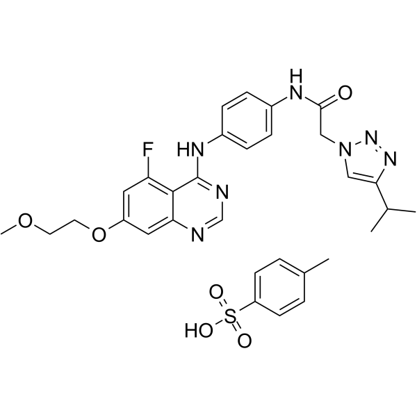 AZD3229 Tosylate Chemical Structure